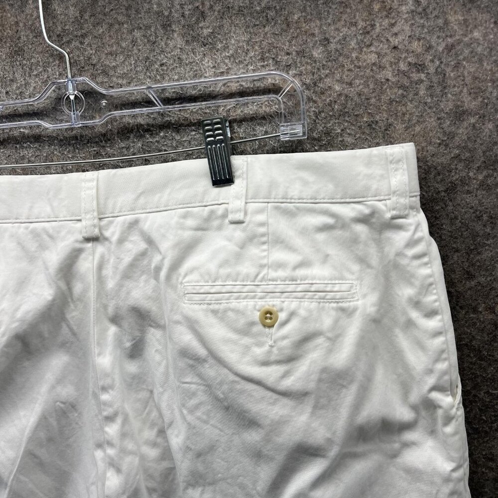 Vintage Polo Ralph Lauren Pants Mens 38x30 White Chino Straight Prospect 90s - Picture 7 of 10